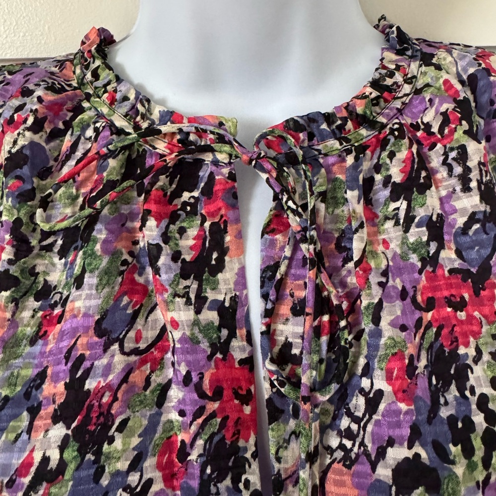 Nordstrom Multicolor Floral Maxi Dress, Women’s 4 - Picture 3 of 8